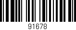 Código de barras (EAN, GTIN, SKU, ISBN): '91678'