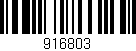 Código de barras (EAN, GTIN, SKU, ISBN): '916803'