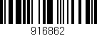Código de barras (EAN, GTIN, SKU, ISBN): '916862'