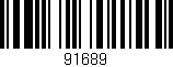 Código de barras (EAN, GTIN, SKU, ISBN): '91689'