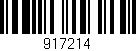 Código de barras (EAN, GTIN, SKU, ISBN): '917214'