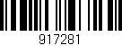 Código de barras (EAN, GTIN, SKU, ISBN): '917281'