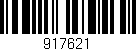 Código de barras (EAN, GTIN, SKU, ISBN): '917621'