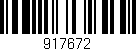 Código de barras (EAN, GTIN, SKU, ISBN): '917672'