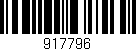 Código de barras (EAN, GTIN, SKU, ISBN): '917796'