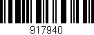 Código de barras (EAN, GTIN, SKU, ISBN): '917940'