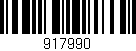 Código de barras (EAN, GTIN, SKU, ISBN): '917990'