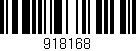 Código de barras (EAN, GTIN, SKU, ISBN): '918168'