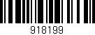 Código de barras (EAN, GTIN, SKU, ISBN): '918199'