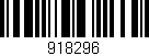 Código de barras (EAN, GTIN, SKU, ISBN): '918296'