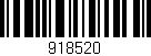 Código de barras (EAN, GTIN, SKU, ISBN): '918520'