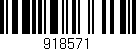 Código de barras (EAN, GTIN, SKU, ISBN): '918571'