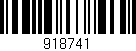 Código de barras (EAN, GTIN, SKU, ISBN): '918741'