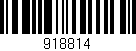 Código de barras (EAN, GTIN, SKU, ISBN): '918814'