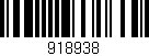 Código de barras (EAN, GTIN, SKU, ISBN): '918938'