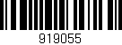 Código de barras (EAN, GTIN, SKU, ISBN): '919055'