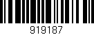Código de barras (EAN, GTIN, SKU, ISBN): '919187'