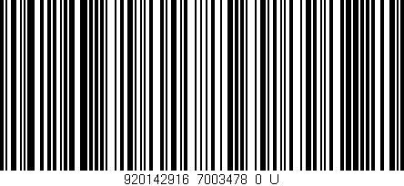 Código de barras (EAN, GTIN, SKU, ISBN): '920142916_7003478_0_U'