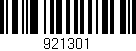 Código de barras (EAN, GTIN, SKU, ISBN): '921301'