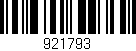 Código de barras (EAN, GTIN, SKU, ISBN): '921793'