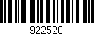 Código de barras (EAN, GTIN, SKU, ISBN): '922528'