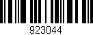 Código de barras (EAN, GTIN, SKU, ISBN): '923044'