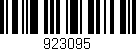 Código de barras (EAN, GTIN, SKU, ISBN): '923095'