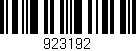 Código de barras (EAN, GTIN, SKU, ISBN): '923192'