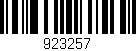 Código de barras (EAN, GTIN, SKU, ISBN): '923257'