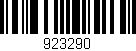 Código de barras (EAN, GTIN, SKU, ISBN): '923290'