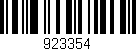 Código de barras (EAN, GTIN, SKU, ISBN): '923354'