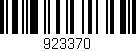 Código de barras (EAN, GTIN, SKU, ISBN): '923370'