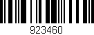 Código de barras (EAN, GTIN, SKU, ISBN): '923460'
