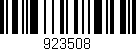 Código de barras (EAN, GTIN, SKU, ISBN): '923508'