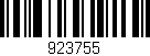 Código de barras (EAN, GTIN, SKU, ISBN): '923755'