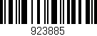 Código de barras (EAN, GTIN, SKU, ISBN): '923885'