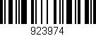 Código de barras (EAN, GTIN, SKU, ISBN): '923974'