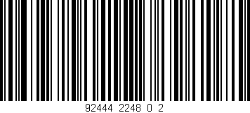 Código de barras (EAN, GTIN, SKU, ISBN): '92444_2248_0_2'