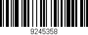 Código de barras (EAN, GTIN, SKU, ISBN): '9245358'