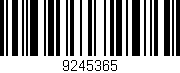 Código de barras (EAN, GTIN, SKU, ISBN): '9245365'
