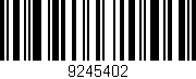 Código de barras (EAN, GTIN, SKU, ISBN): '9245402'