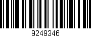 Código de barras (EAN, GTIN, SKU, ISBN): '9249346'