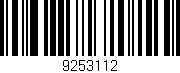 Código de barras (EAN, GTIN, SKU, ISBN): '9253112'