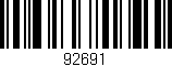 Código de barras (EAN, GTIN, SKU, ISBN): '92691'