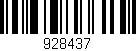 Código de barras (EAN, GTIN, SKU, ISBN): '928437'