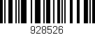 Código de barras (EAN, GTIN, SKU, ISBN): '928526'