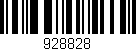 Código de barras (EAN, GTIN, SKU, ISBN): '928828'