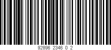 Código de barras (EAN, GTIN, SKU, ISBN): '92896_2346_0_2'