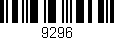 Código de barras (EAN, GTIN, SKU, ISBN): '9296'