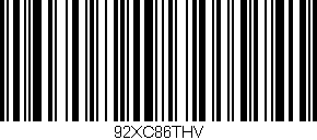 Código de barras (EAN, GTIN, SKU, ISBN): '92XC86THV'